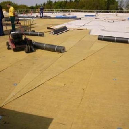 Flachdach, geneigtes Dach